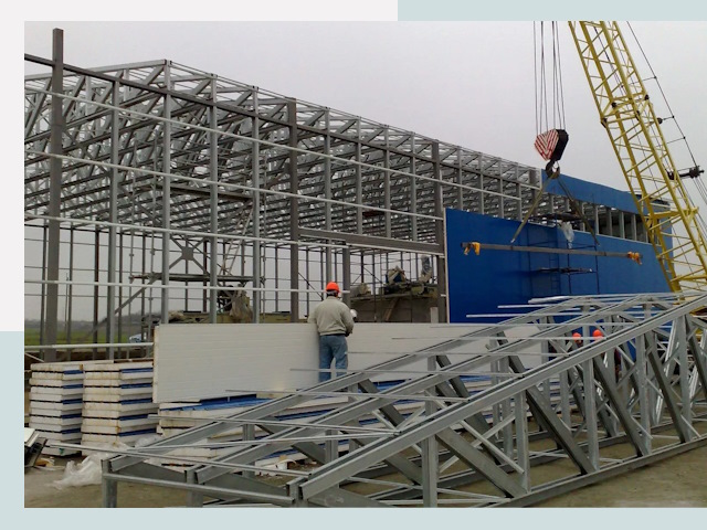 Строительство заводов в Мирном