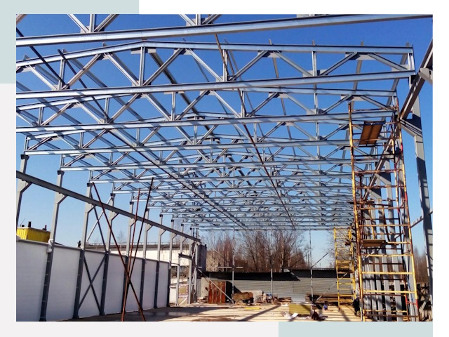 Строительство цехов в Мирный от 607 руб. под ключ