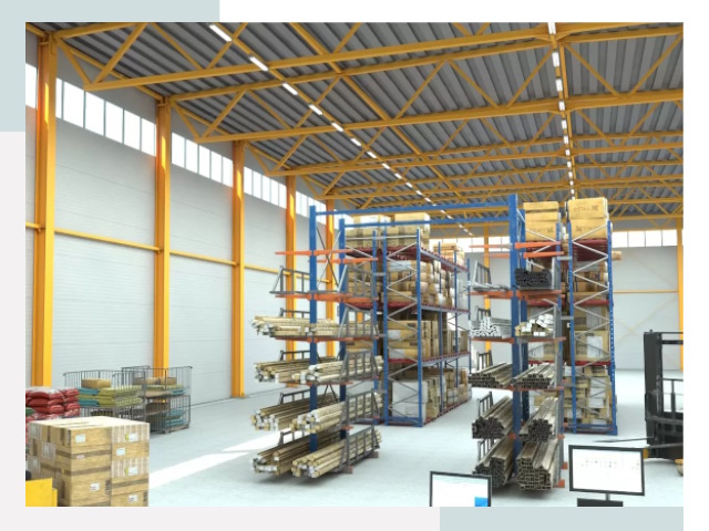 Типовые ангары в Мирном