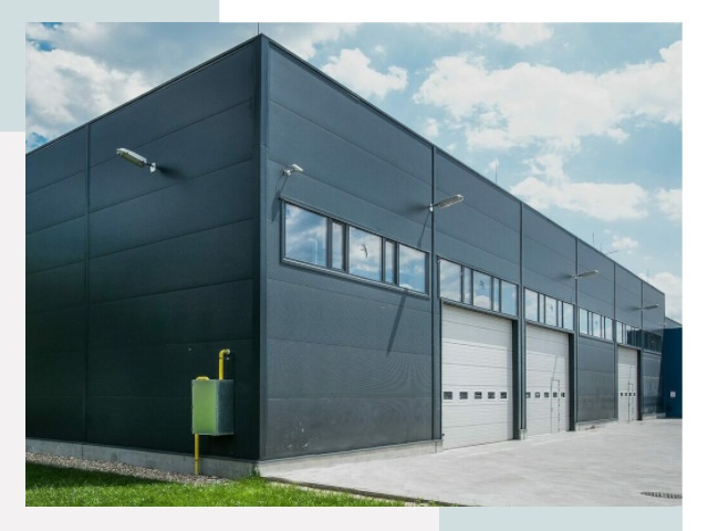 Модульные ангары в Мирном