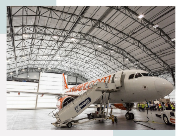 Авиационные ангары в Мирном