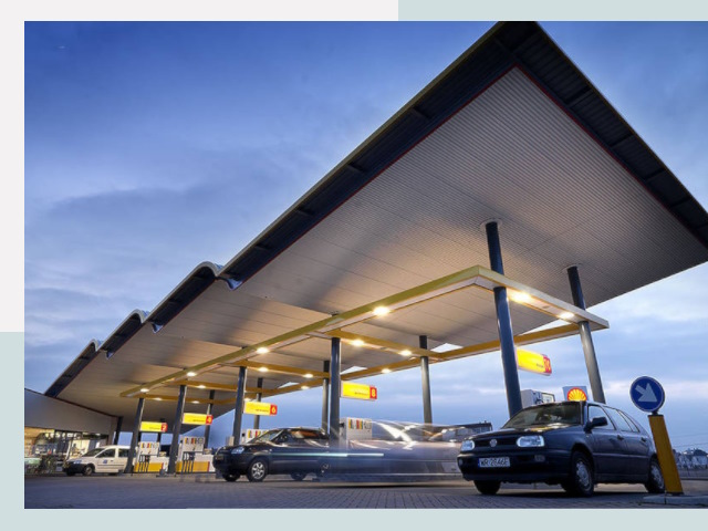 Навесы для АЗС в Мирный от 607 руб. - Защита и комфорт