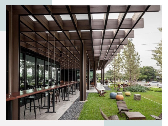 Летние веранды для кафе в Мирном