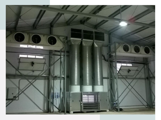 Инженерные системы для ангаров в Мирном