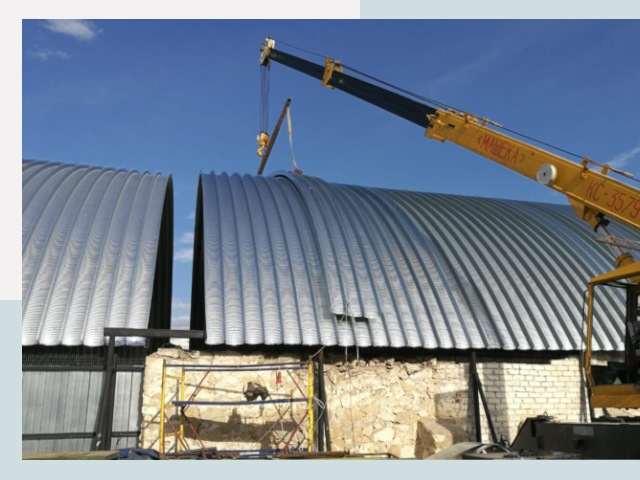 Реконструкция ангаров в Мирном от 607 руб.